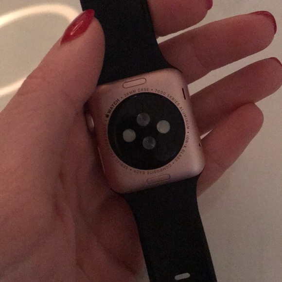 Rose gold Series 1 Apple Watch Sport